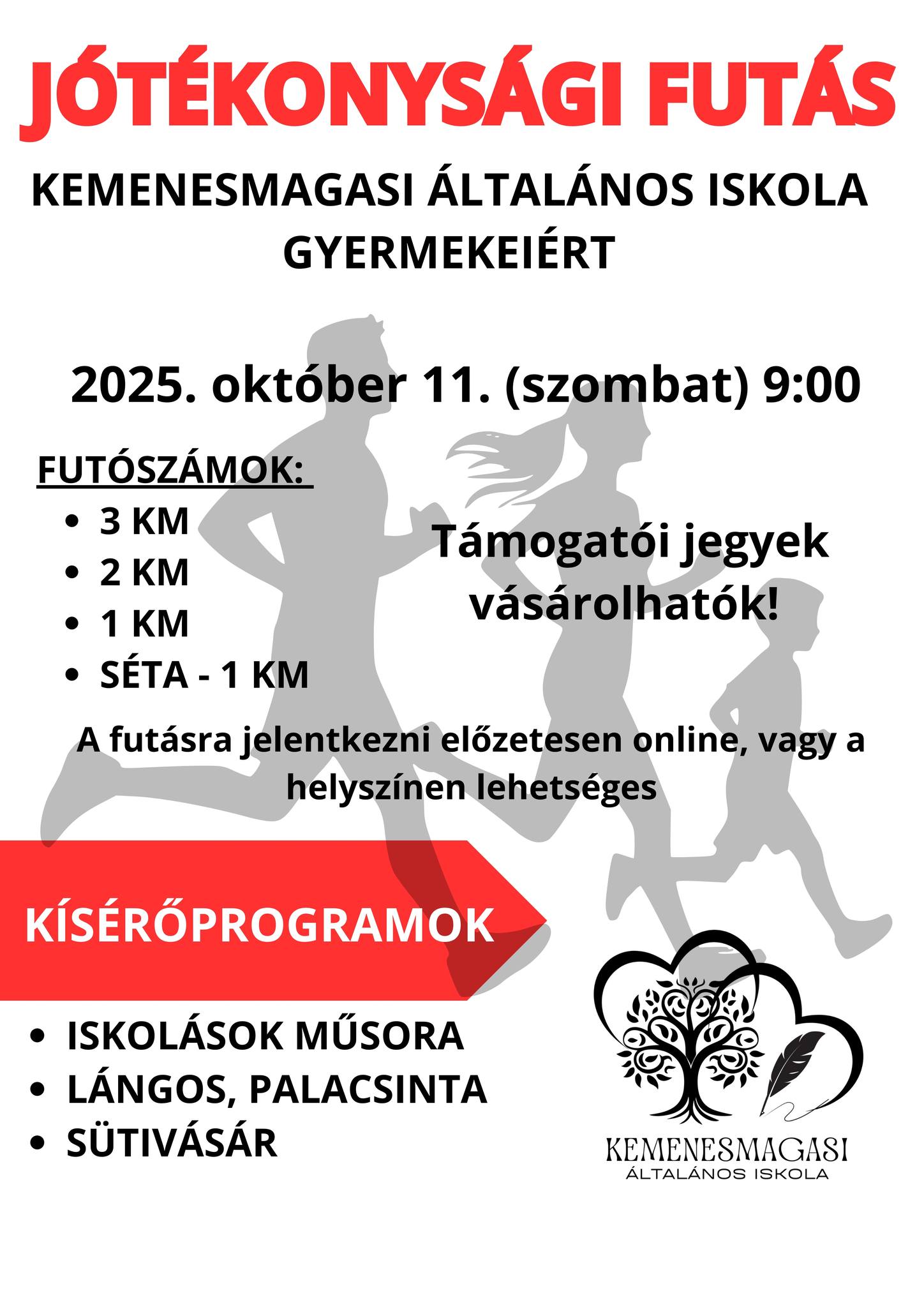 JÓTÉKONYSÁGI FUTÁS